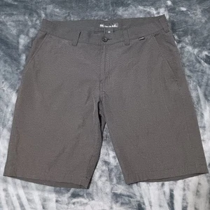 Travis Matthew Herren Chino Golf Shorts Flatfront Performance Stretch grau Gr. 33 - Bild 1 von 7