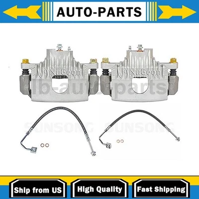 Juego de 4 pinzas de freno con mangueras para Kia Sportage 2,0 L_ Foto 1 de 4