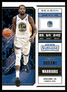 2018 Panini Contenders Draft Picks #32b Kevin Durant Bold V on back - Bild 1 von 2