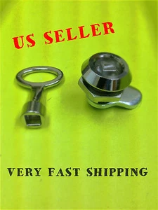 SCHLÜSSEL NOCKENSCHLOSS FÜR SCHRANKKASTEN SCHUBLADE BRIEFKASTENSCHRANK SCHREIBTISCH # 060.1.1.28.10 - Bild 1 von 4