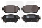 Brake Pads Set fits NISSAN X-TRAIL T32 1.3 Rear 2019 on NK D40604CA0A D40604CA0B