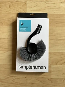 Simplehuman BT1095 Replacement Toilet Brush Head, Easy Screw On, Black BNIB - Picture 1 of 2