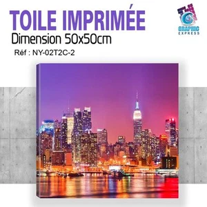 50x50cm - Stoffdruck - Malerei Dekoration Wand Neu YORK-NY-02T2C-2 - Bild 1 von 13