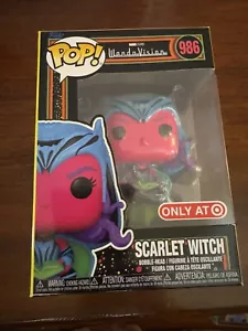 Funko Pop! Vinilo: Marvel - Bruja Escarlata (Luz Negra) - Objetivo (Exclusivo) #986 - Imagen 1 de 1