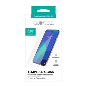QUIKCELL OnePlus Nord N300 5G TEMPERED GLASS Screen Protector "RETAIL PAK" NEW - Picture 1 of 4