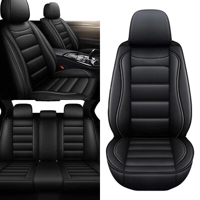 Full Set Car Seat Covers Faux Leather Cushion Pad For TOYOTA Prius 2003-2015 Foto 1 de 4