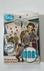 RARE BICYCLE DISNEY JONAS IMAGES ON PLAYING CARDS SEALED DECK - Picture 1 of 7