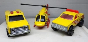 Hot Wheels  Rescue Emergency Support Vehicles   3  Vehicle Lot   Malaysia/LOOSE - Picture 1 of 11
