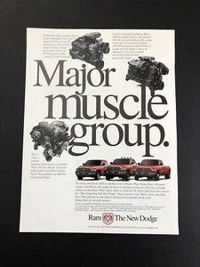 1997 DODGE RAM TRUCK ORIGINAL VINTAGE PRINT AD ADVERTISEMENT PRINTED - Picture 1 of 1