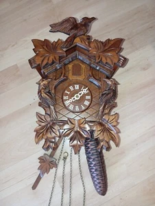 eble Wanduhr Schwarzwald Uhren Park - Bild 1 von 10