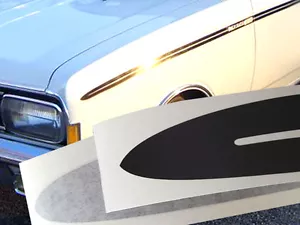 Juego de rayas decorativas Opel Rekord C Sprint CIH 2 puertas - Imagen 1 de 1