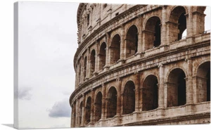 ARTCANVAS Colosseum Flavian Amphitheatre Rome Italy Canvas Art Print - Picture 1 of 15