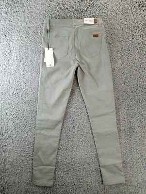 7 For All Mankind Pants Girls Size 14 Gray Super Skinny Stretch Modern New - Image 1 of 4