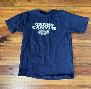 Camiseta Gran Cañón Niños Juvenil 10/12 100% Algodón Azul Marino Manga Corta Fruto del - Imagen 1 de 9