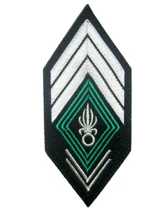 GALON DE PARADE LEGION ETRANGERE CAVALERIE 1° REC MDL / CHEF 10 ANS DE SERVICES - Bild 1 von 1