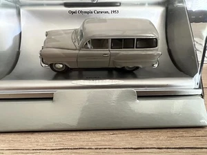 Opel Car Collection 1:43 Opel Olympia Caravan 1953 in OVP Unbenutzt - Picture 1 of 4
