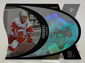 1997-98 Upper Deck SPX Die Cut Holoview #15 Silver- SERGEI FEDEROV - Red Wings - Picture 1 of 3
