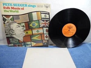 Pete Seeger - "Pete Seeger Sings Folk Music of the World" - LP Album - Foto 1 di 5