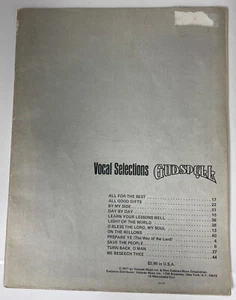 Vocal Selections Godspell - Bild 1 von 1