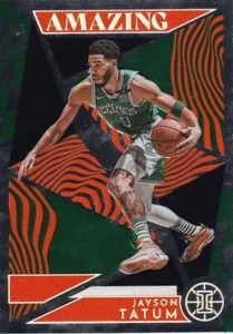 🏀 21-22 PANINI ILLUSIONS AMAZING ORANGE - JAYSON TATUM #9 BOSTON CELTICS - Picture 1 of 1