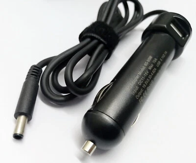 AUTO USB Car Charger Adapter For Dell Latitude 3410 5410 5511 5411 4.5*3.0mm - Image 1 of 4