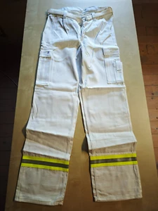 Pantalones de servicio de emergencia Kübler blancos diferentes tamaños / pantalones de trabajo NUEVO - Imagen 1 de 3