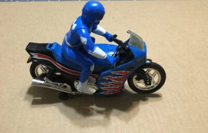 Oldtimer 1987 Soma Stuntfahrer auf Motorrad - batteriebetrieben funktioniert nicht - Bild 1 von 7