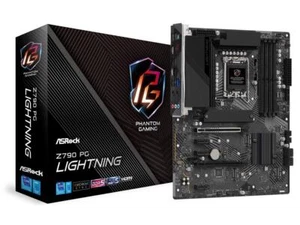 ASRock Z790 PG Lightning Intel LGA1700 ATX Motherboard , 4 slots DDR5, PCIE 5.0 - Photo 1/8