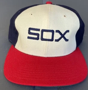Vintage Chicago White Sox Sports Specialties Hat Cap MLB 100% Wool PRO 7 5/8 - Picture 1 of 16
