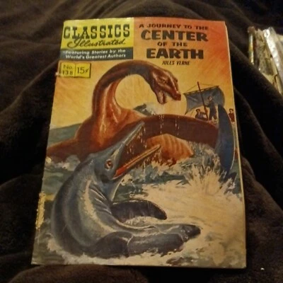 Classics Illustrated #138 HRN #136 1957 Gilberton comics 1st print edition - Image 1 of 4