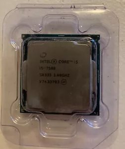 Intel Core i5-7500 3.40 GHz CPU Central Processing Unit - Picture 1 of 4