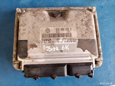 Centralina motore Seat Ibiza II 2000 6K 1.4i ECU 6K0906032S 0261206837 - Immagine 1 di 4