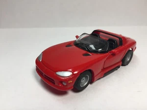 Telaio TYCO DODGE VIPER ROSSO BRILLANTE 440 ~ SUPER PULITO ~ utilizzo su TYCO AFX AURORA - Foto 1 di 8
