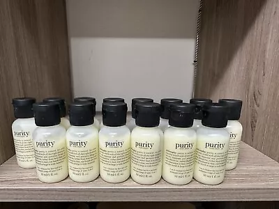 PHILOSOPHY PURITY MADE SIMPLE 3-IN-1 CLEANSER FOR FACE AND EYES 1 OZ (LOT OF 14) - Image 1 of 3