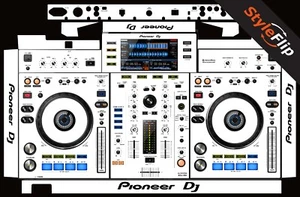 Pioneer XDJ-RX Skin | Farbe Weiß | Schutzaufkleber | StyleFlip Skins - Bild 1 von 1