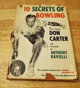 SIGNED Don Carter 10 SECRETS OF BOWLING How-To PBA Sports Illustrated Hardcover - Bild 1 von 10