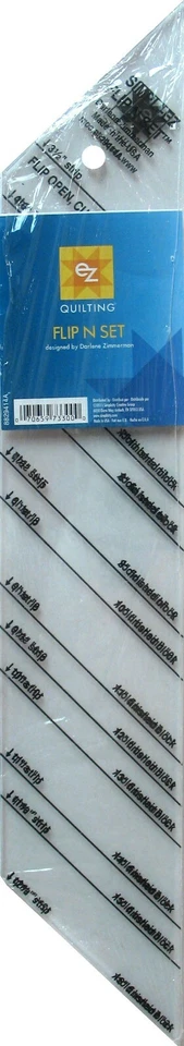 Simplicity EZ Flip N Set Q37 Acrylic Ruler Quilting Patchwork Sewing Free P&P - Image 1 of 1