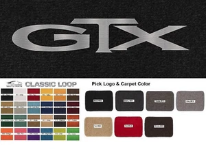 Lloyd Mats Classic Loop Plymouth GTX Custom Front Floor Mats (1968-1971) - Imagen 1 de 8