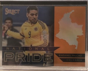 2015-16 Panini Select National Pride Orange Prizm /149 Radamel Falcao #12
