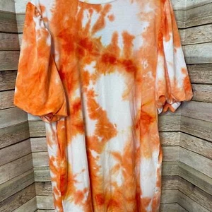 Fashion Nova Run Around Tie Dye Mini Dress - Sz 1X, NWT - Picture 1 of 6