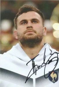 FRANCE & BORDEAUX RUGBY UNION: MARCO TAULEIGNE SIGNED 6x4 ACTION PHOTO+COA - Picture 1 of 1