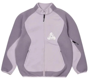 Palace Skateboards London Performance Zip Funnel Jacket Size Large Light Purple - Picture 1 of 4