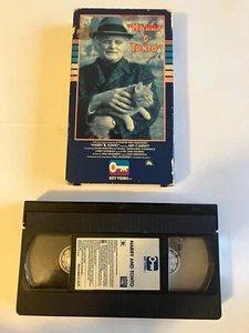 HARRY & TONTO THE CAT VHS 1974 ART CARNEY LARRY HAGMAN KEY VIDEO - Picture 1 of 8