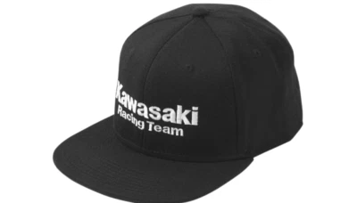 NEW FACTORY EFFEX 19-86134 Kawasaki Team Flexfit Hat - Black - L/XL - MOTORCYCLE - Image 1 of 2