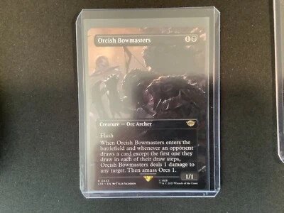 ORCISH BOWMASTERS Pack Fresh NM, LORD OF THE RINGS MAGIC THE GATHERING TCG - Image 1 of 2