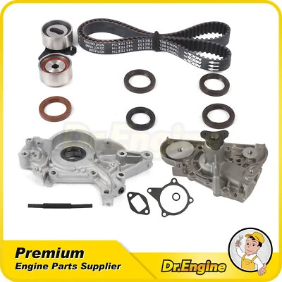 Timing Belt Kit Oil Water Pump fit Ford Escort Mazda Miata Mercury Capri Tracer - Image 1 of 4