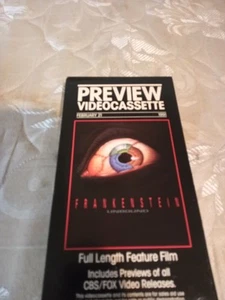 Frankenstein Unbound* (1990) **Rare VHS Screener – Promo Copy! - Picture 1 of 2