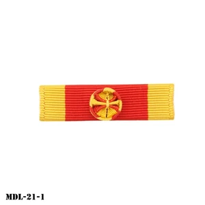 Ribbon Unit ~ Republic of Vietnam RVN National Order with Rosette ~ NS Meyer - Picture 1 of 2