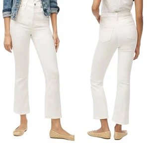 J.Crew Factory Tall High-rise flare crop jean in all-day stretch size T26 NWT - Picture 1 of 6