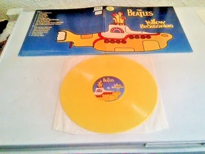 THE BEATLES YELLOW SUBMARINE YELLOW VINYL ALBUM NEW MINT SEALED RARE AWESOME FAB - Image 1 of 4